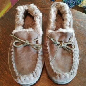 L.L. Bean moccasin slippers